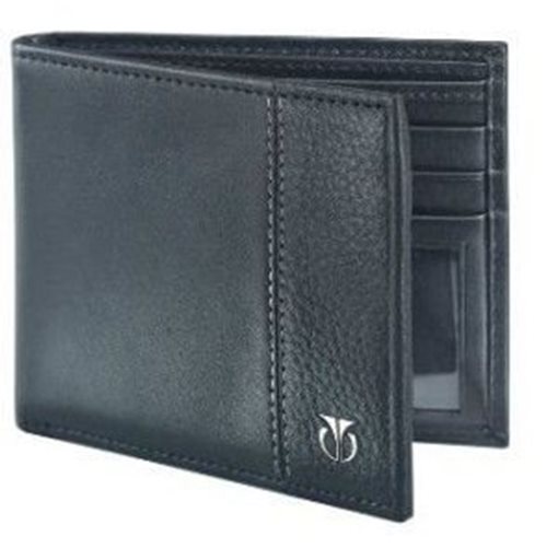 Picture of Titan Men Casual Black Genuine Leather Wallet TW111LM1BK